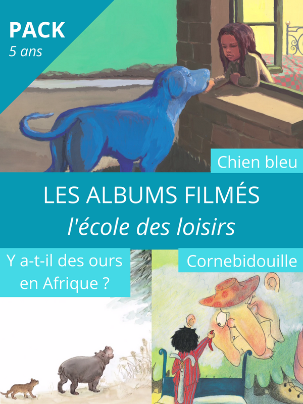 Les albums filmés : Chien bleu - Cornebidouille - Y a-t-il des ours en Afrique ? | 