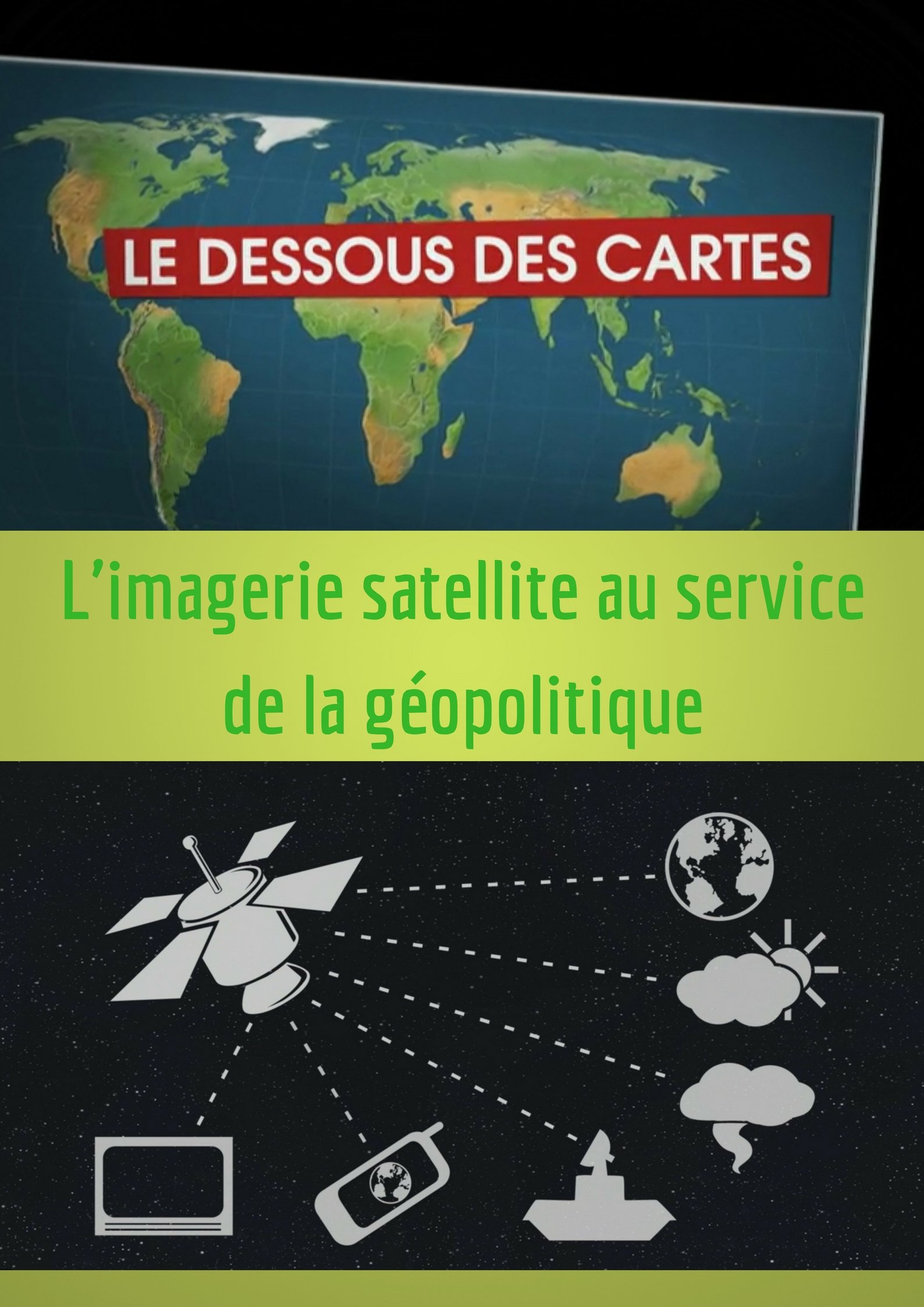 Le Dessous des cartes - L'imagerie satellite au service de la géopolitique | Ozil, Didier (Réalisateur)