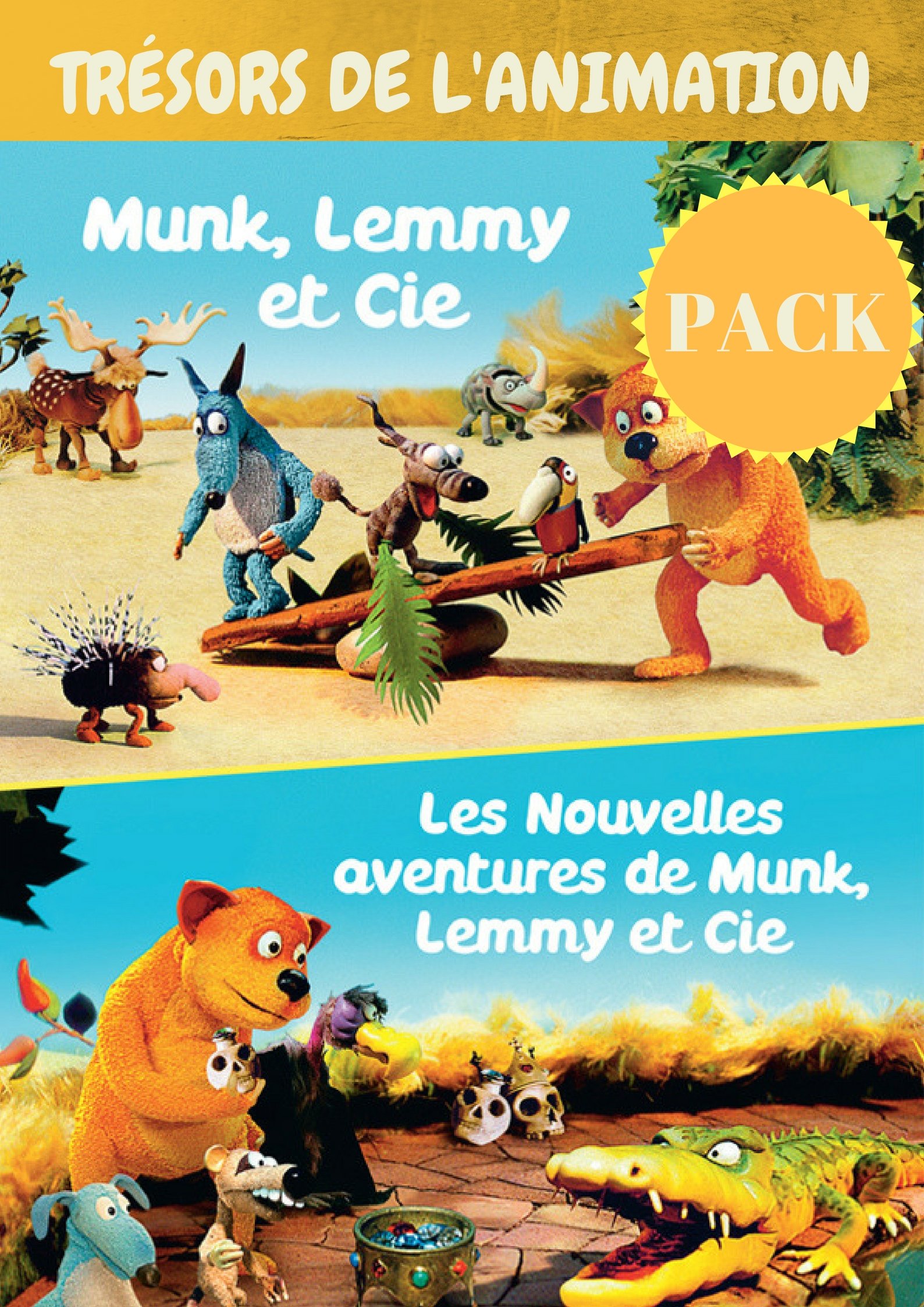 Les trésors de l'animation : Munk, Lemmy et Cie - Les nouvelles aventures de Lunk, Lemmy et Cie | 