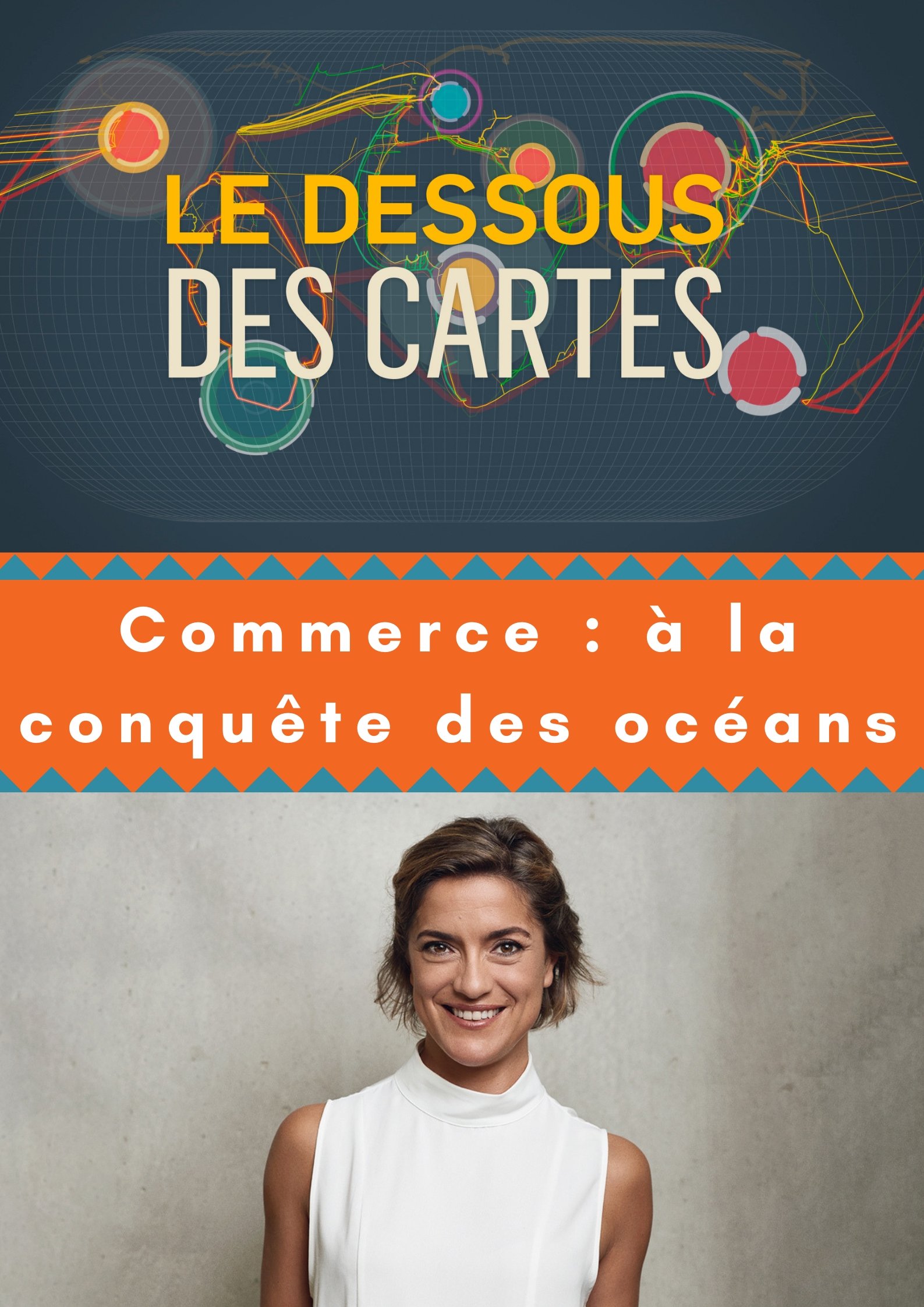 Le Dessous des cartes - Commerce : à la conquête des océans | Ramade, Frédéric (Réalisateur)
