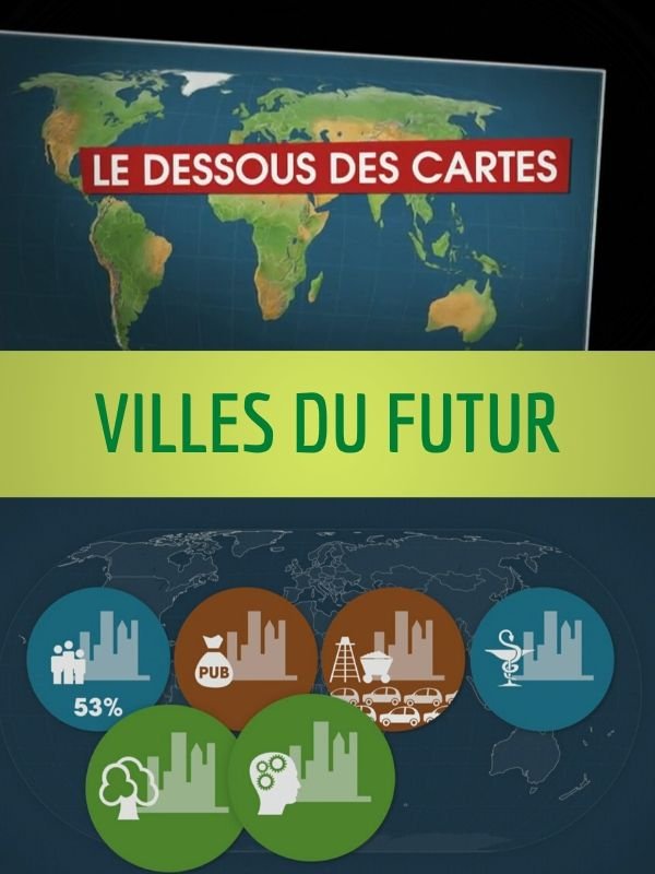 Le Dessous des Cartes - Villes du Futur | Lernoud, Frédéric (Réalisateur)