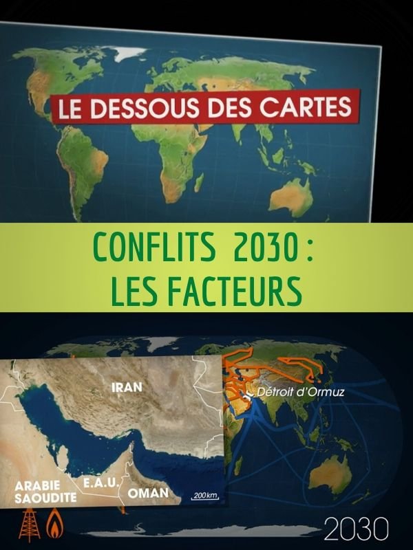 Le Dessous des cartes - Conflits 2030 : les facteurs | Lernoud, Frédéric (Réalisateur)